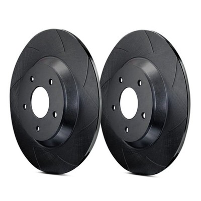 For Jaguar X-Type 03-08 ATL Autosports ATL-C20017-SOBZ Slotted Rear Brake Rotors