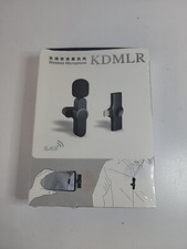 KDMLR- Plug Play Wireless Microphone for iPhone, iPad Live Show Interview
