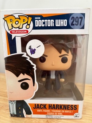 Funko Pop! Television Doctor Who #297 Jack Harkness 4'' Vinyl Figure - NIB