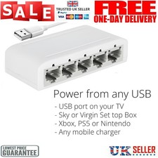 5-Port Gigabit Ethernet Switch Hub Network Splitter Gigabit RJ45 LAN Internet