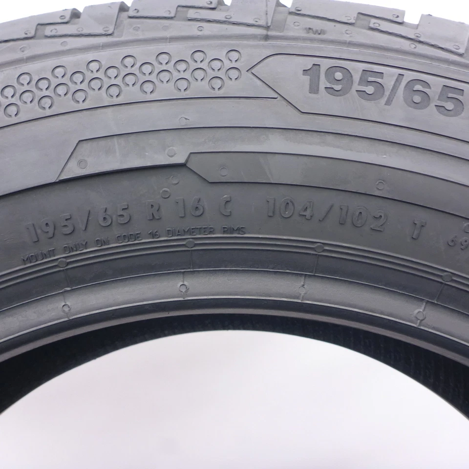 195 65 16C 1x CONTINENTAL 195/65 R16C 104/102T Pneus D'Été 2019 COMPLET - Photo 4/4