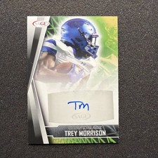 2022 Sage TREY MORRISON #A-TM Rookie AUTO - NORTH CAROLINA FOOTBALL 