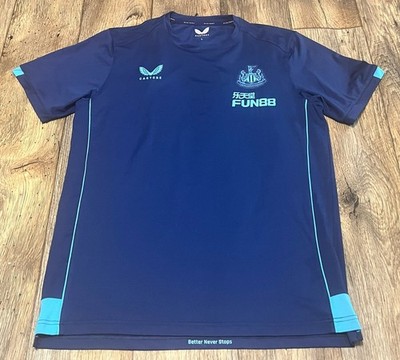 Castore Newcastle United FC Jersey Mens Large FUN88 Royal Blue | eBay