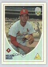 2002 Topps Super Teams Retrofractor 1713/1967 Nelson Briles #83 4g8