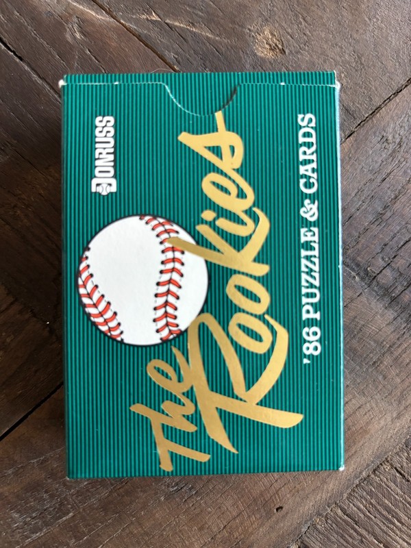 Sealed 1986 Donruss The Rookies Set - Bonds, Bo Jackson, Canseco, Clark RC's