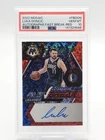 LUKA DONCIC 2022-23 MOSAIC FAST BREAK AUTO RED /49 MAVERICKS PSA 10 Q4588