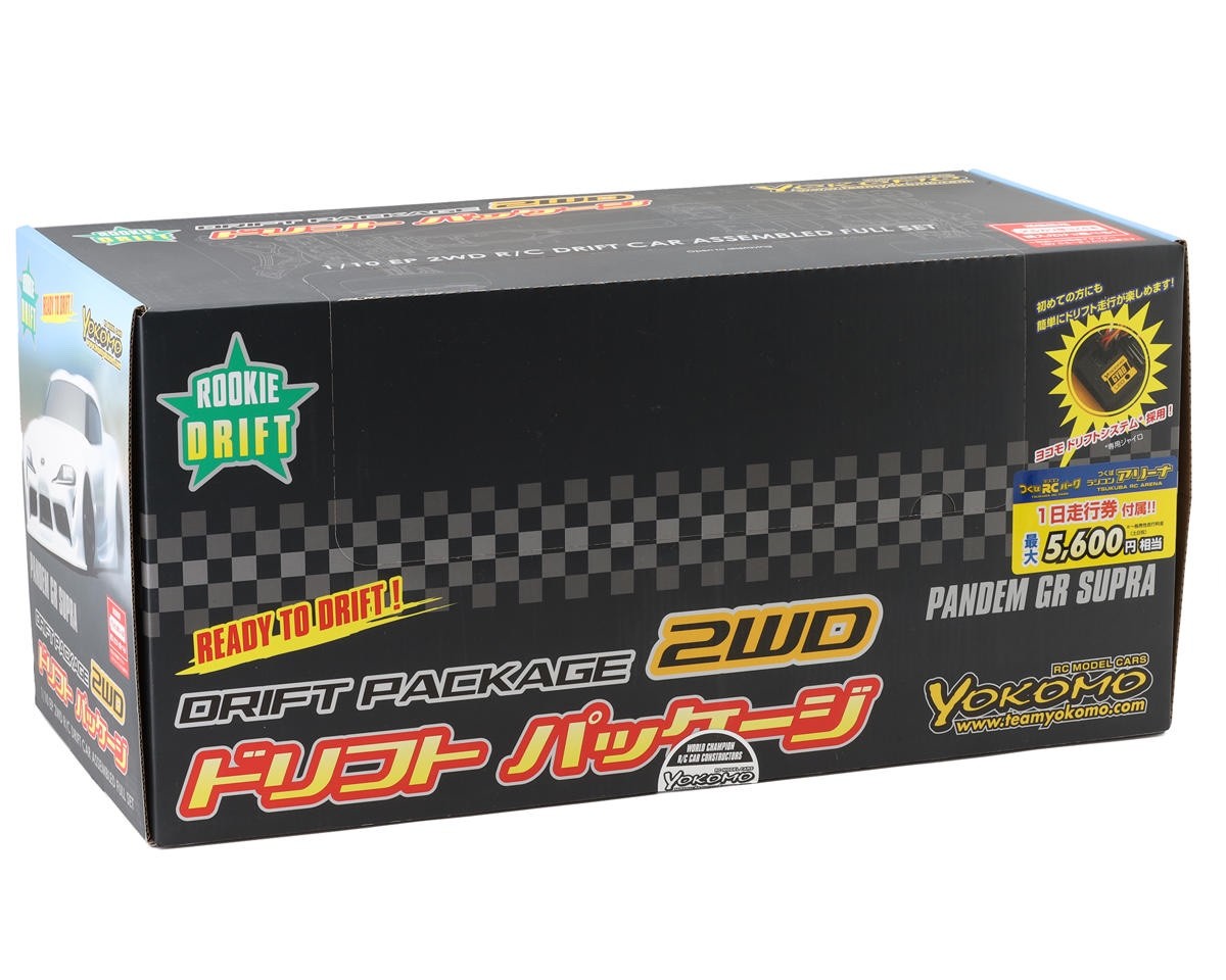 Yokomo RD2.0 Pandem 1/10 RWD RTR Electric Drift Car w/Supra Body Red DPRGRA90R