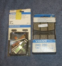 Volvo 140 164 240 260 brake pad set ATE brake pad kit installation NOS