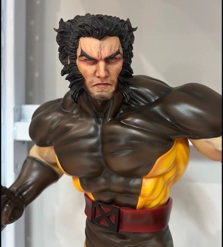 Custom RCB Brown Wolverine 1/4 Scale Statue