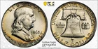 1963 Franklin Half Dollar PCGS Genuine - UNC Details - Wheel Mark