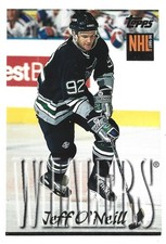 1995-96 Topps - Jeff O'Neill #285 Hartford Whalers