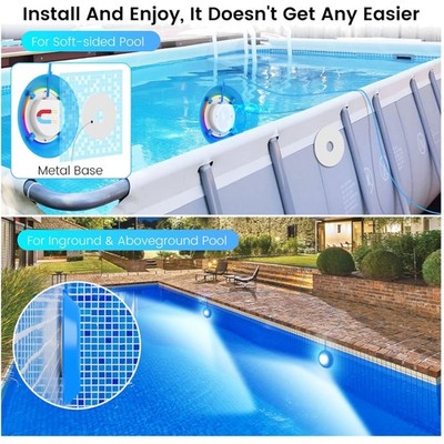 Dimmable Underwater Pool Lights - 800lm, Smart Control