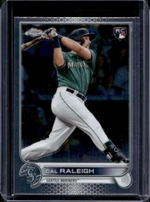 2022 Topps Chrome Cal Raleigh RC Rookie #149 Mariners
