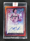 2021-22 Panini Recon Cade Cunningham #RRS-CDC Red RC Rookie Signatures Auto /49