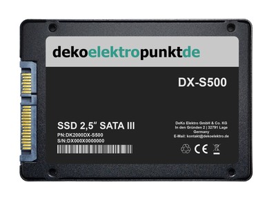 SSD Festplatte passend für MSI MS-6580 V2.0 (845GE Max) [256GB 512GB 1TB 2TB]