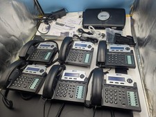 XBLUE X16 1610-00 Phone System with 6 SIX 1670-00 DTE Phones - As Pictured