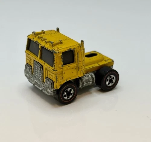 Vintage Hot Wheels Redline Road King Truck Cab 1973 Hong Kong Moutain Mining