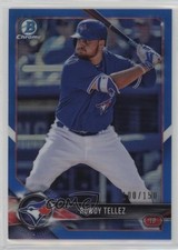 2018 Bowman Chrome Prospects Blue Refractor 100/150 Rowdy Tellez #BCP11 08jk