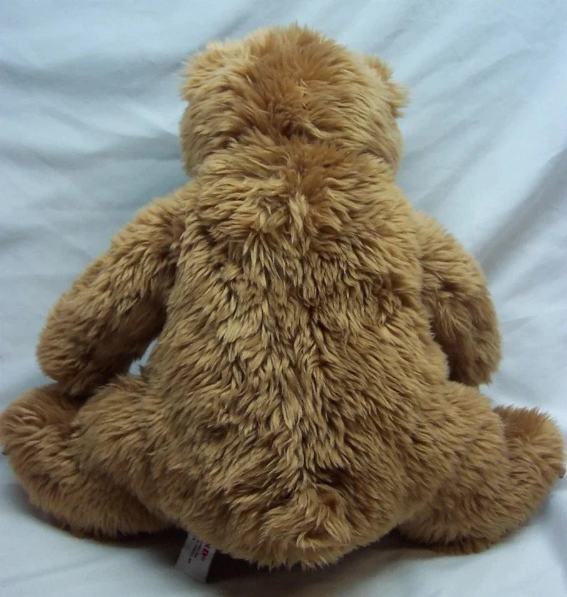 Vintage GUND Big Chubby Brown Teddy Bear 14" Plush Stuffed Animal Toy Kohl's - Image 3 of 4