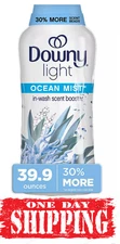 Downy Light Laundry In-Wash Scent Booster Beads, Ocean Mist Scent, 39.9 oz