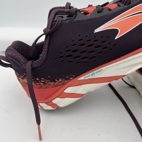 Zapatos para correr Altra Torin 4 Zero Drop usados para mujer talla 11M ciruela coral rosa, - Imagen 12 de 23