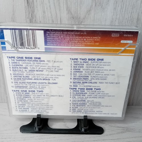 CLUBBIN DANCE FOR THE CLUB GENERATION CASSETTE TAPE - RARE RETRO MUSIC DOUBLE - Picture 2 of 4