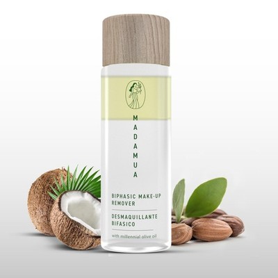 Biphasic Waterproof Eye Makeup - Millennial Olive Oil Based Gentle Natural & ...