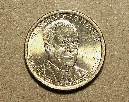 2014-P Presidential Dollar Franklin D Roosevelt — photo from another recent sale