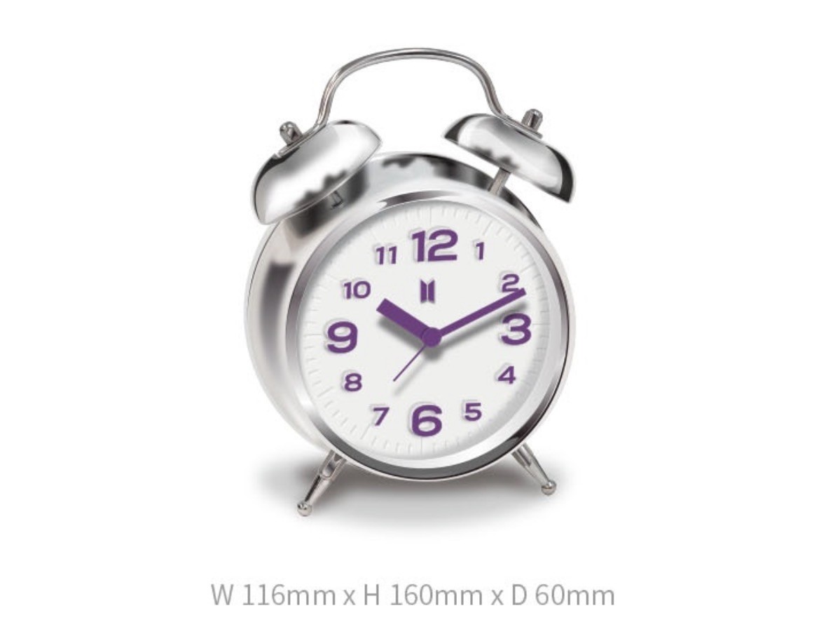 BTS MERCH BOX #9 アラーム時計 NEW BTS 💜 Merch Box #9 Alarm Clock w/ Photocards ARMY Membership