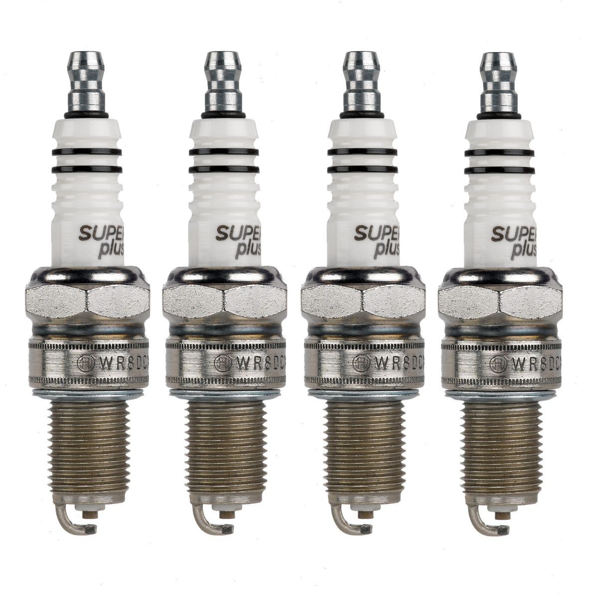 4 pc Bosch Nickel Copper Spark Plugs for 1974-1976 Mercedes-Benz 230 2.3L L4 zj