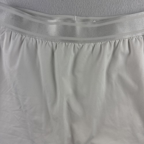 Nike Dri Fit Off White Black Trim Tennis Skort Youth Size Large - Picture 3 of 8