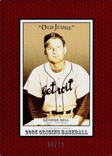 2005 UD Origins George Kell #112 #/99 Detroit Tigers