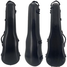 Violin Case 4/4 Full Size   Carbon Fiber Lightweight  Durable Violin Hard Ca...