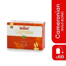 5 x BOH Plantation Cameronian Gold Blend Tea 60 teabags Foil Sealed Malaysia