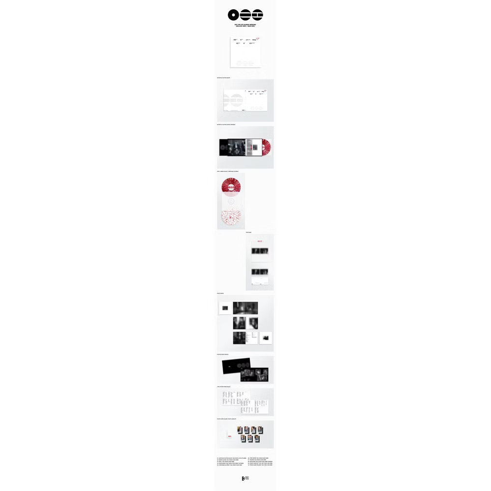 BTS - The 5th Album 'ARIRANG' (Vinyl) (Deluxe - B&W Ver.) | eBay