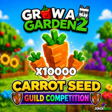  Grow a Garden 2 | x10000 Carrot Seed Guild C...
