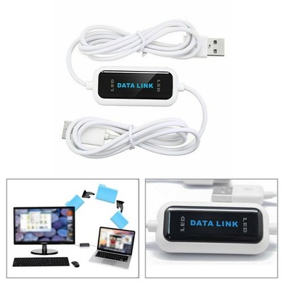 USB Data Transfer Link Datei Kabel PC - PC Online für PC XP Win10 480Mb/s Bridge