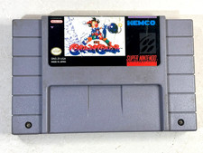 Kid Klown in Crazy Chase SNES (Super Nintendo, 1992) SNES Authentic Tested