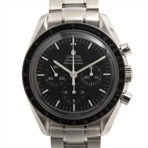 Omega Speedmaster Moonwatch professional 3570.50 SS SS Stem-winder black dial