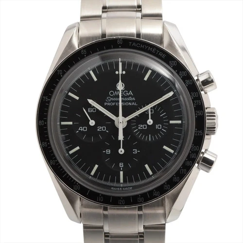 Omega Speedmaster Moonwatch professional 3570.50 SS SS Stem-winder black dial