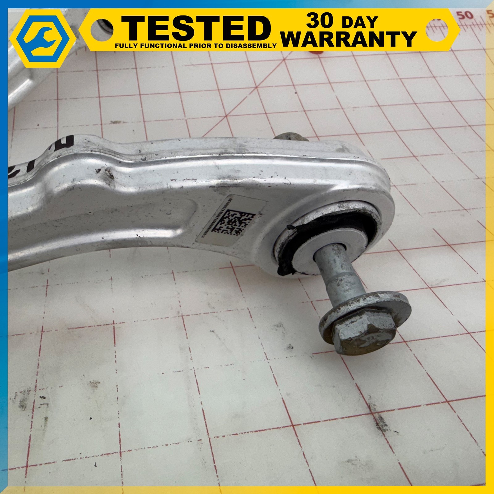 14-24 MASERATI GHIBLI REAR LEFT DRIVER SIDE UPPER LOWER CONTROL ARM SET OEM