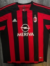 EDICIÓN JUGADOR Adidas AC Milan 2003/2004 Camiseta local Hombre Grande L