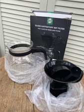 Barista Glass Coffee Pot With Filter Unused 1.2L In Original Packaging Moka
