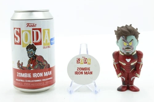 Funko Soda - Marvel What If...? Zombie Iron Man Walmart Common Vinyl Figure