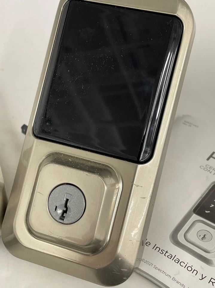 Kwikset Halo Wi-Fi Smart Lock, Keyless Entry Door Satin Nickel - Image 2 of 4