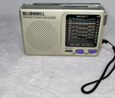 Bell  Howell FM MW SW 9 Band World Receiver Handheld Radio Works