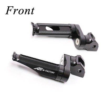 MFP Black Racing Front 1'' Lowering Foot Pegs For XVS950 Bolt R 14-20 21 22 23 24