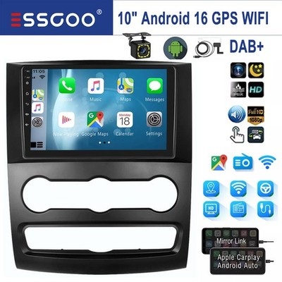 DAB+ Android 16 Autoradio Für Mercedes Sprinter B906 2006-2016 VW Crafter Camera
