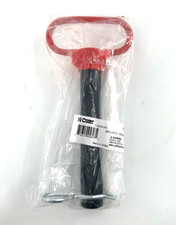 CURT 45803 1 x 5-1/2-Inch Clevis Pin Hitch with Rubber-Coated Handle and Clip