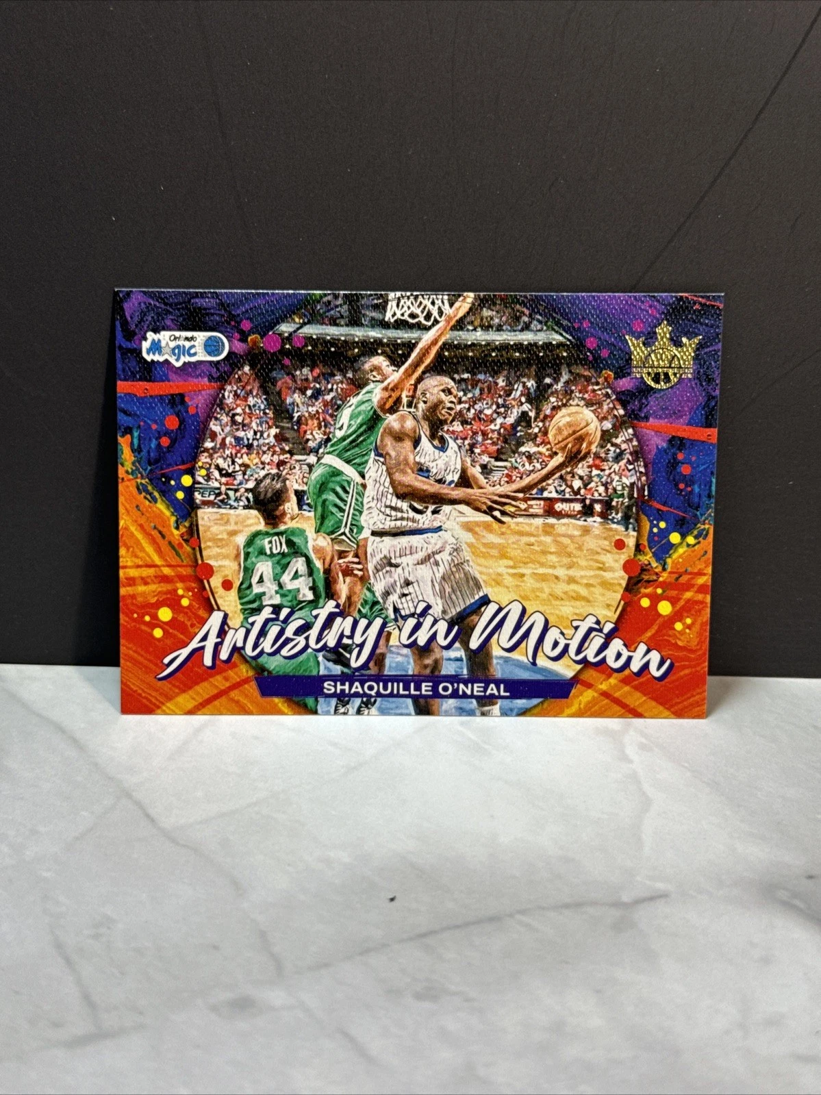Shaquille Oneal trading card
